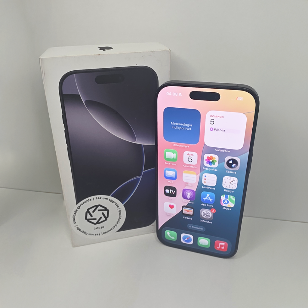 Iphone 16 PRO 128GB Titânio Gold