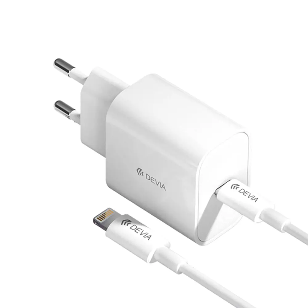 Devia Smart PD V2 Tipo de carregador (relâmpago) 20W 1m